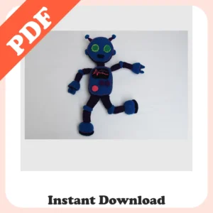 Best Amigurumi Blue Robot Pattern – Fun & Easy Crochet DIY