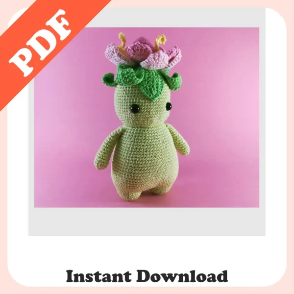 Best Amigurumi Crochet Pattern – Bloomy Succulent Duo