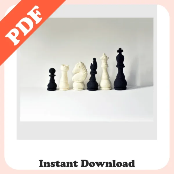 Best Amigurumi Pattern Chess Set – Easy Crochet Pieces