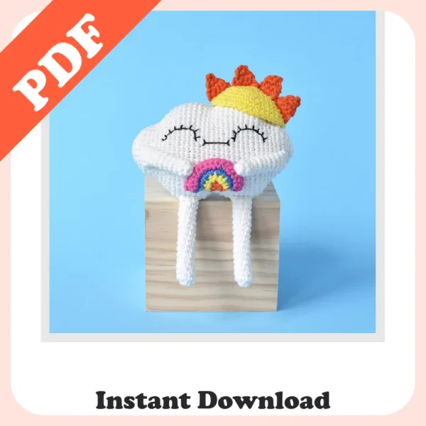 Best Amigurumi Pattern Cloud – Easy & Adorable Crochet