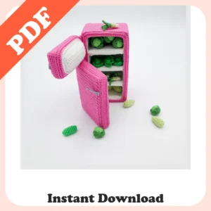 Best Amigurumi Pattern Fridge – Crochet a Miniature Kitchen