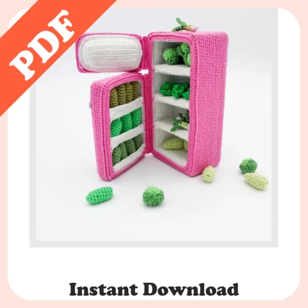 Best Amigurumi Pattern Fridge – Crochet a Miniature Kitchen