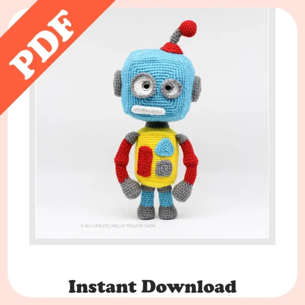 Best Amigurumi Pattern Robot – Easy & Fun Crochet Design