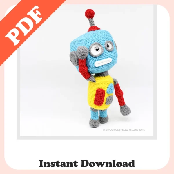 Best Amigurumi Pattern Robot – Easy & Fun Crochet Design