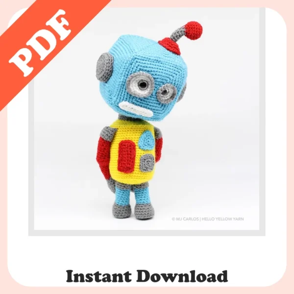 Best Amigurumi Pattern Robot – Easy & Fun Crochet Design