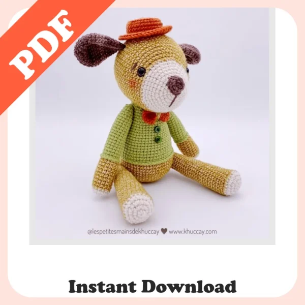 Best Amigurumi Puppy Crochet Pattern – Cute & Easy DIY