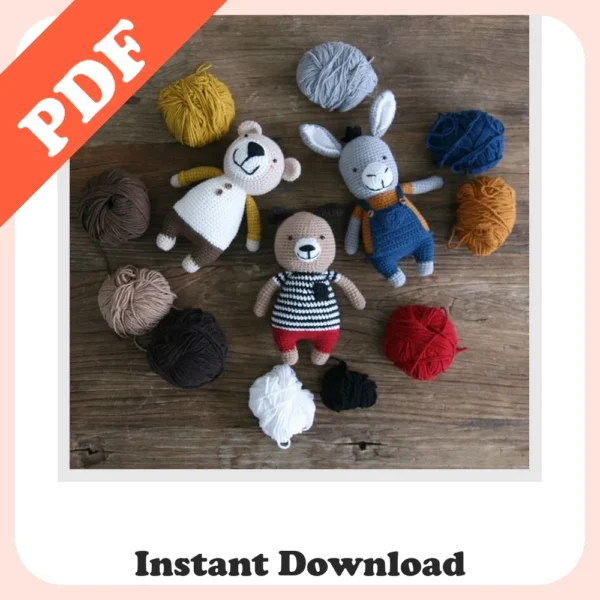 Best Animals Amigurumi Patterns – Cute Crochet Trio