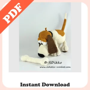 Best Basset Hound Crochet Pattern – Cute Amigurumi Dog