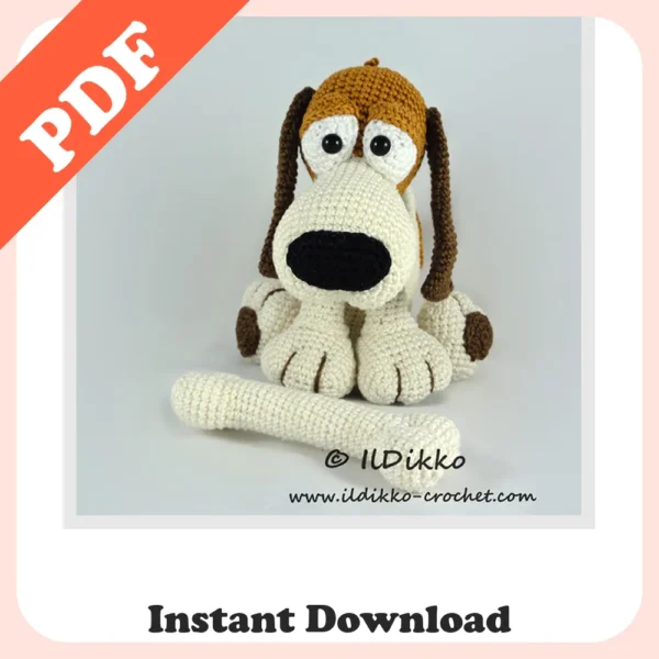 Best Basset Hound Crochet Pattern – Cute Amigurumi Dog