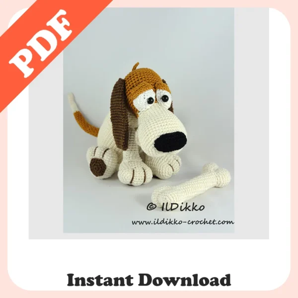 Best Basset Hound Crochet Pattern – Cute Amigurumi Dog