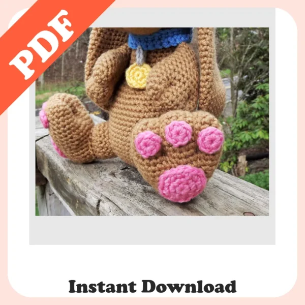 Best Basset Hound Crochet Pattern – Easy Amigurumi Dog