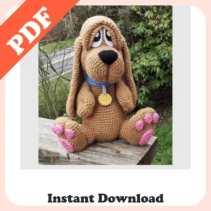 Best Basset Hound Crochet Pattern – Easy Amigurumi Dog