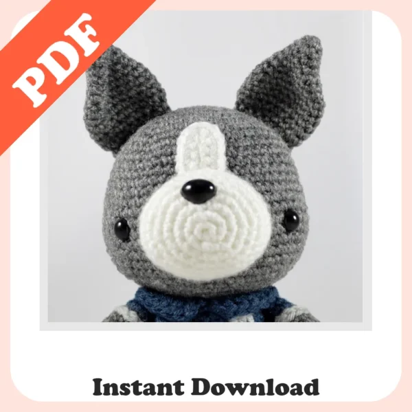 Best Boston Terrier Crochet Pattern – Adorable Amigurumi Dog