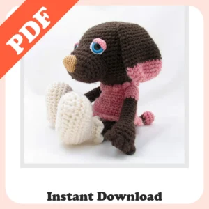 Best Brownie the Dog Crochet Pattern – Easy Amigurumi Dog