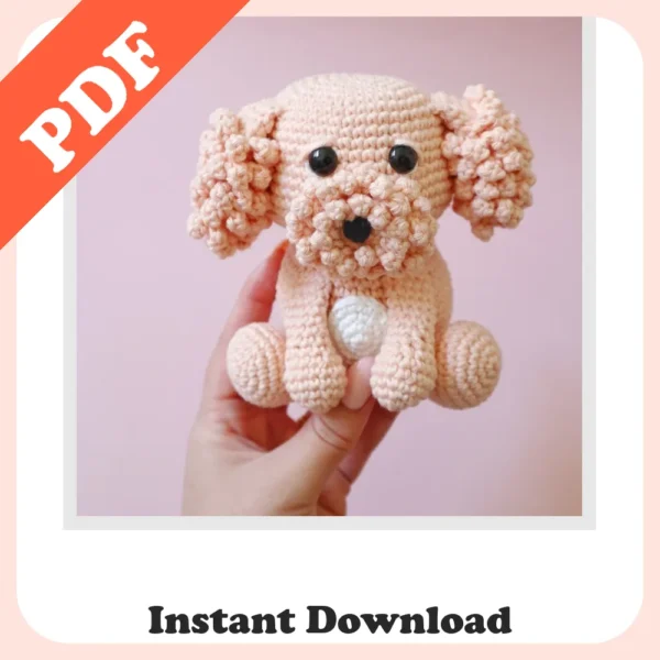 Best Cavapoo Crochet Pattern – Cute & Easy Amigurumi Dog