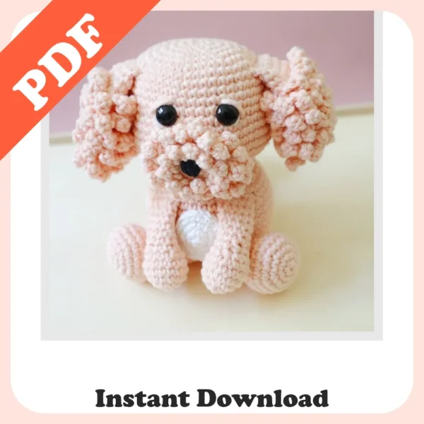 Best Cavapoo Crochet Pattern – Cute & Easy Amigurumi Dog
