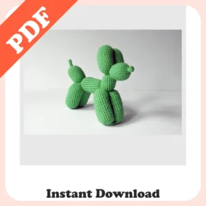 Best Crochet Dog Pattern – Fun Amigurumi Balloon Dog DIY