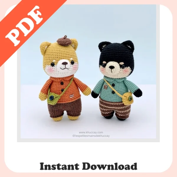 Best Crochet Shiba Pattern – Cute & Easy Amigurumi Dog