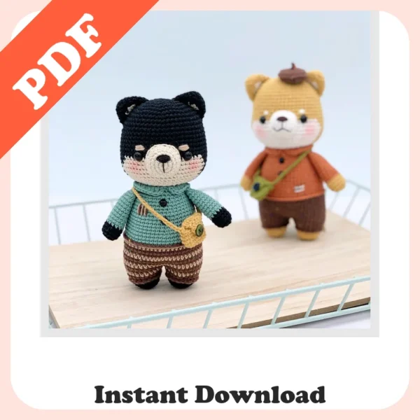 Best Crochet Shiba Pattern – Cute & Easy Amigurumi Dog