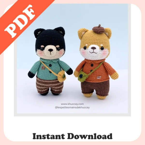 Best Crochet Shiba Pattern – Cute & Easy Amigurumi Dog