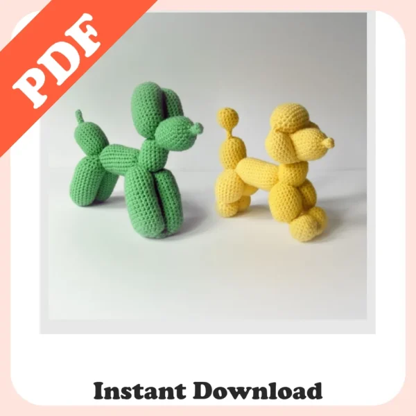 Best Dog Crochet Pattern – Fun & Easy Balloon Dog Amigurumi
