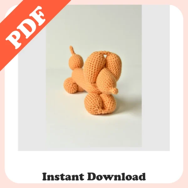 Best Wiener Dog Crochet Pattern – Fun & Easy Balloon Dog