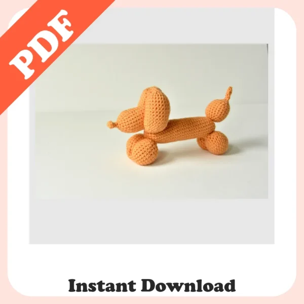 Best Wiener Dog Crochet Pattern – Fun & Easy Balloon Dog